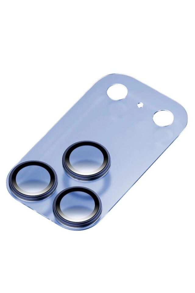 Keephone Apple iPhone 17 Pro Max Reggio Kamera Lens - Lacivert