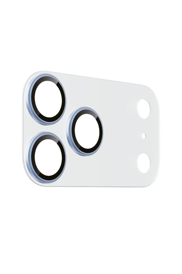 Keephone Apple iPhone 18 Pro Reggio Kamera Lens - Açık Mavi