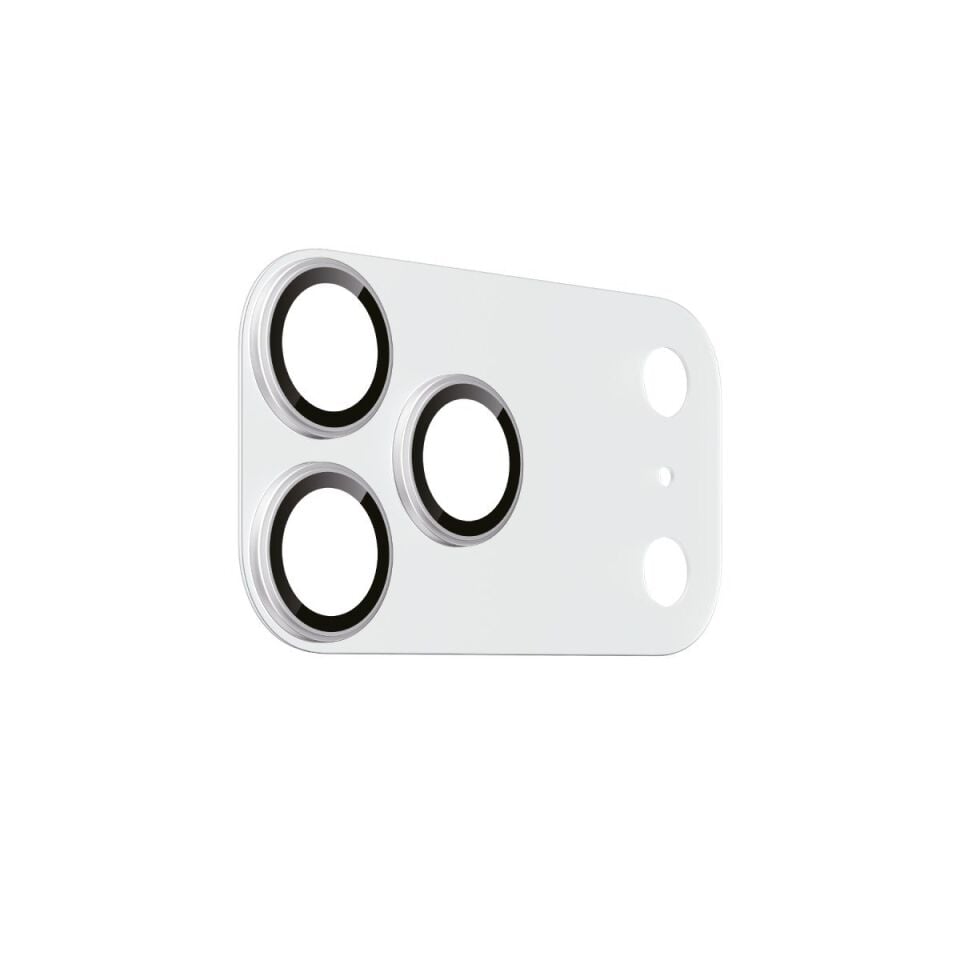 Keephone Apple iPhone 18 Pro Max Reggio Kamera Lens - Gümüş