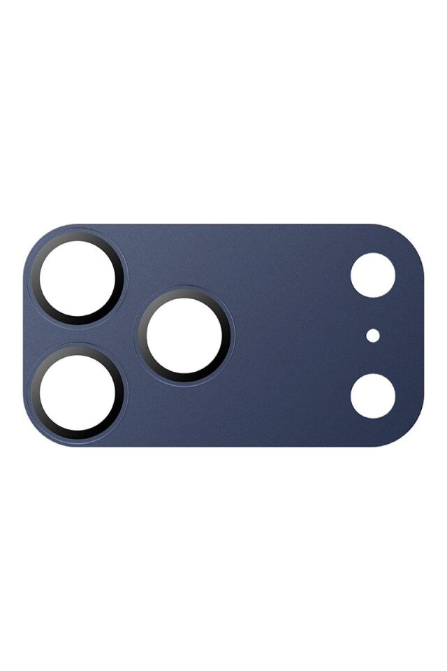 Keephone Apple iPhone 17 Pro Wellens Kamera Lens Koruyucu - Lacivert