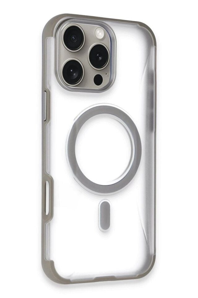 Joko Apple iPhone 14 Pro Max Hilton Magsafe Kapak - Titan Gri