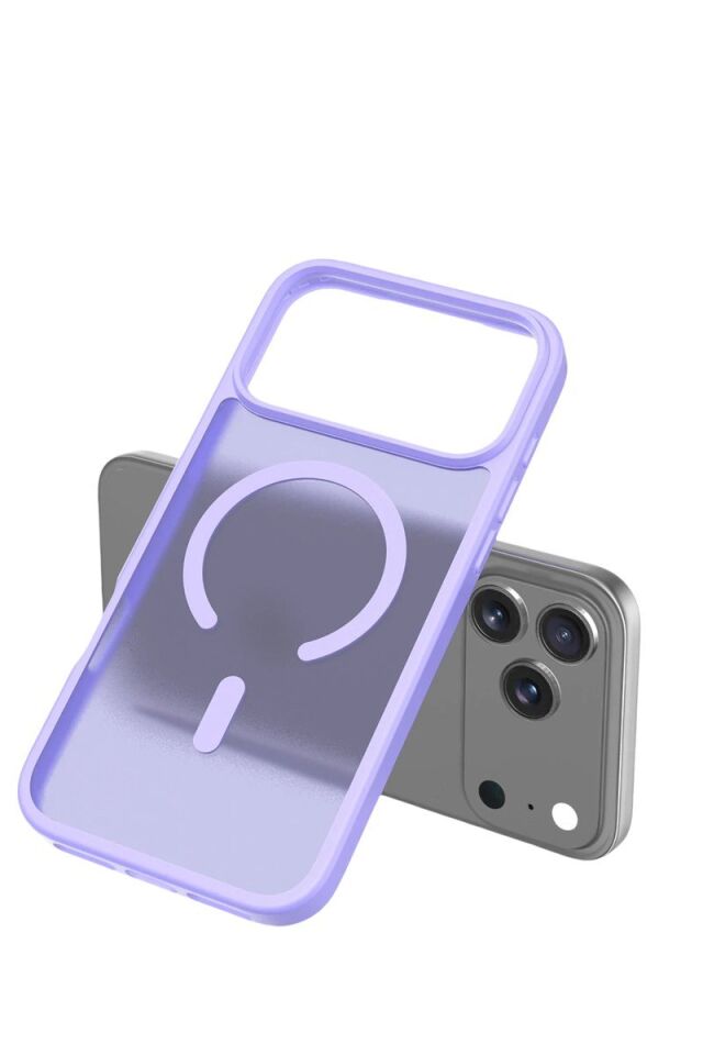 Joko Apple iPhone 18 Pro Jota Magsafe Kapak - Lila