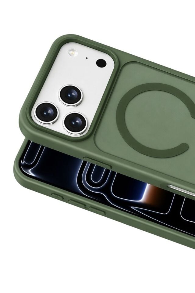 Joko Apple iPhone 18 Pro Jota Magsafe Kapak - Koyu Yeşil