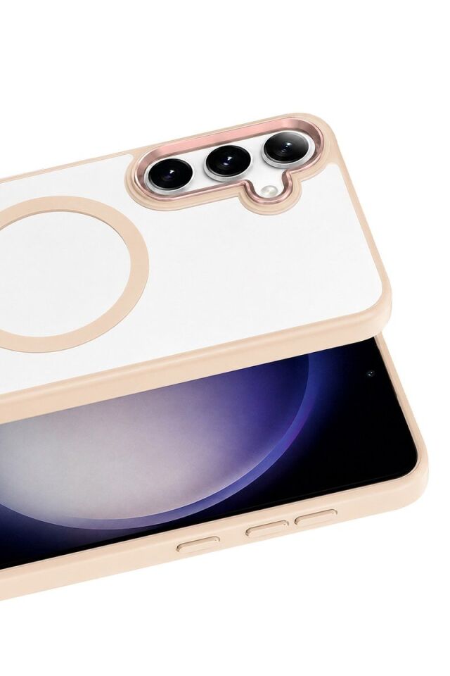 Joko Samsung Galaxy S26 Terea Magsafe Kapak - Pembe