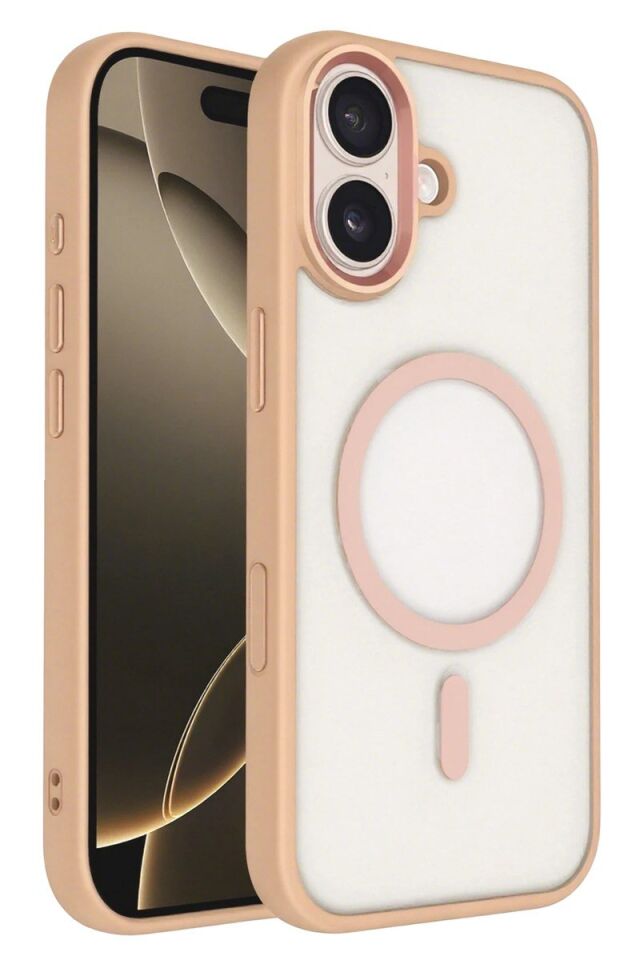 Joko Apple iPhone 16 Terea Magsafe Kapak - Pembe