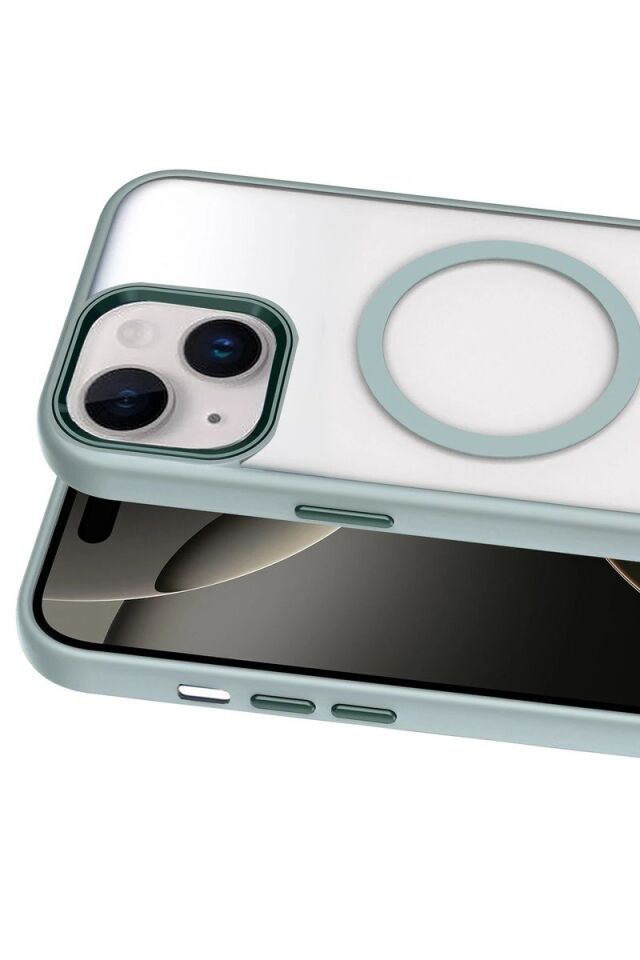 Joko Apple iPhone 15 Terea Magsafe Kapak - Gri