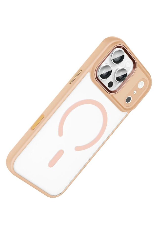 Joko Apple iPhone 17 Pro Terea Magsafe Kapak - Pembe