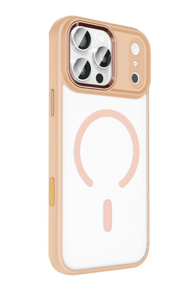 Joko Apple iPhone 17 Pro Max Terea Magsafe Kapak - Pembe