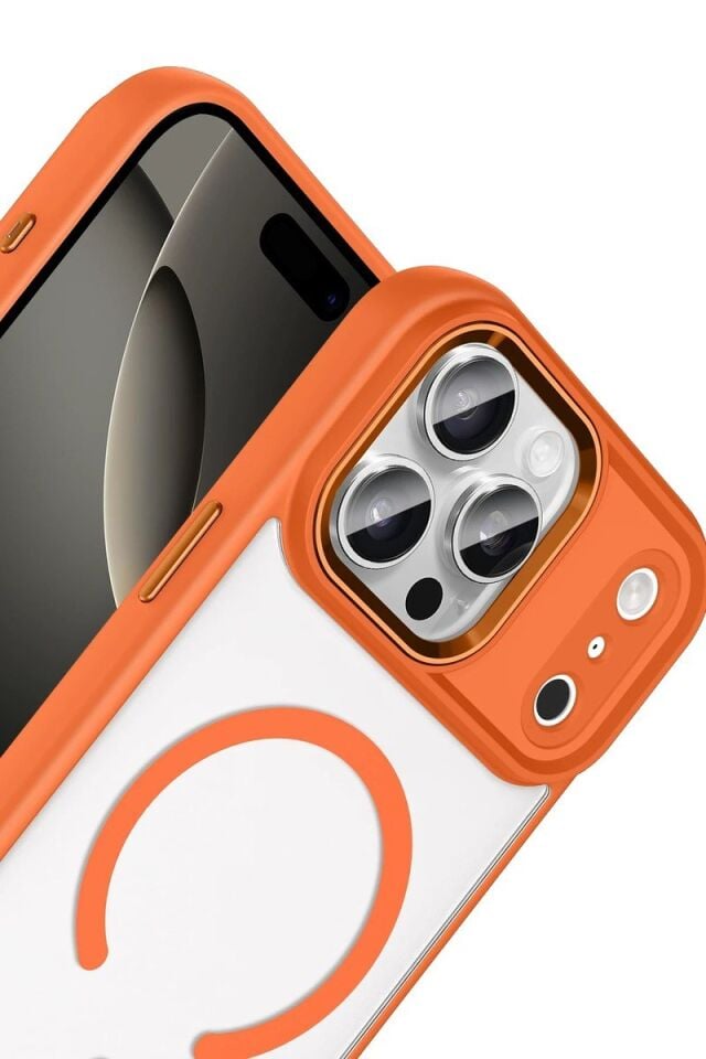 Joko Apple iPhone 17 Pro Max Terea Magsafe Kapak - Turuncu