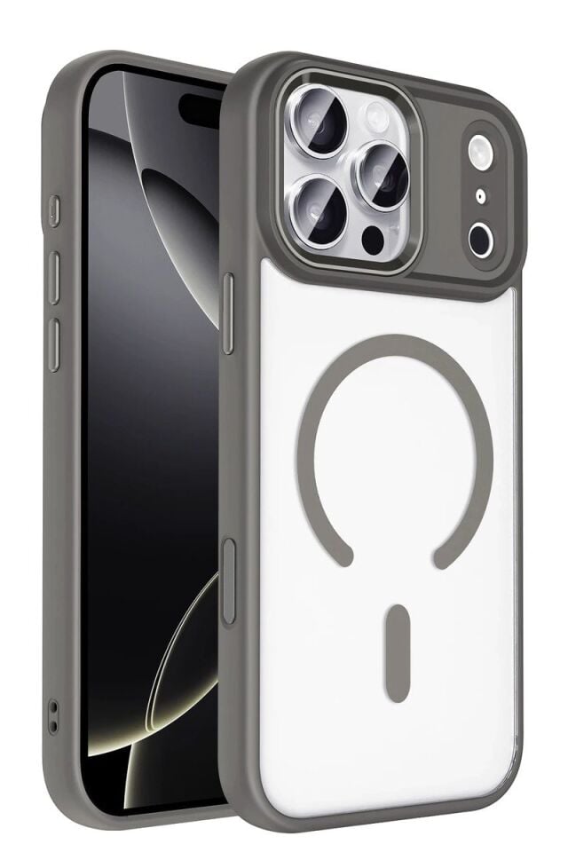 Joko Apple iPhone 17 Pro Max Terea Magsafe Kapak - Gri