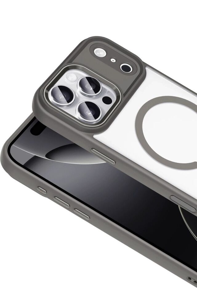 Joko Apple iPhone 17 Pro Max Terea Magsafe Kapak - Gri