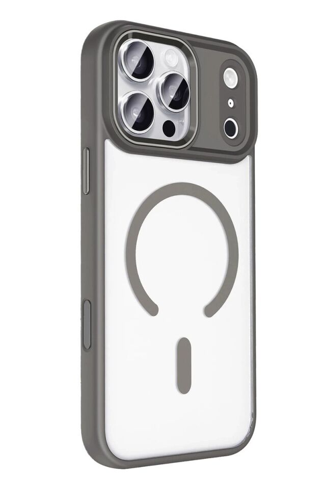 Joko Apple iPhone 17 Pro Max Terea Magsafe Kapak - Gri