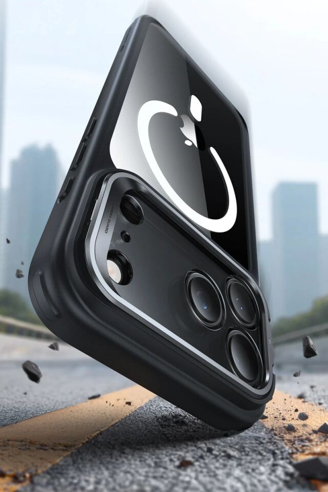 ESR Apple iPhone 17 Pro Max Classic Hybrid Magsafe Standlı Kapak - Siyah
