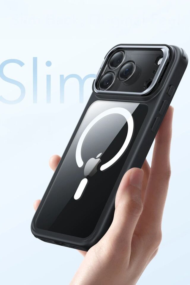 ESR Apple iPhone 17 Pro Max Classic Hybrid Magsafe Standlı Kapak - Siyah