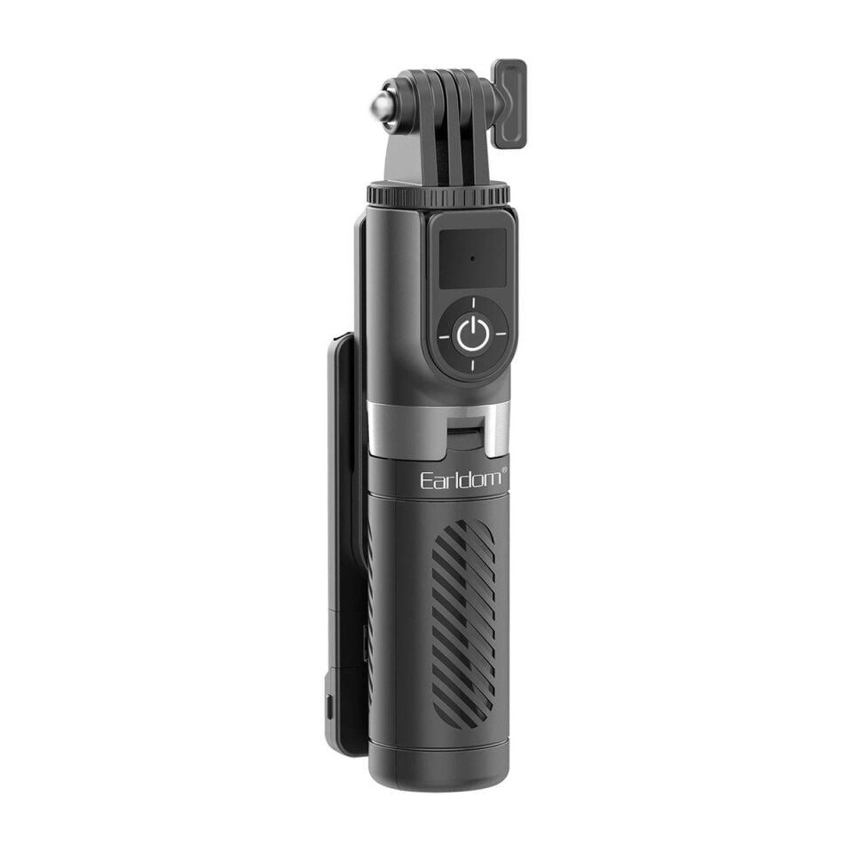 Earldom ZP26 Bluetooth 4.0 Kontrollü 4.7-6.5 inç Cihazlar İçin Uyumlu Selfie Çubuğu - Siyah