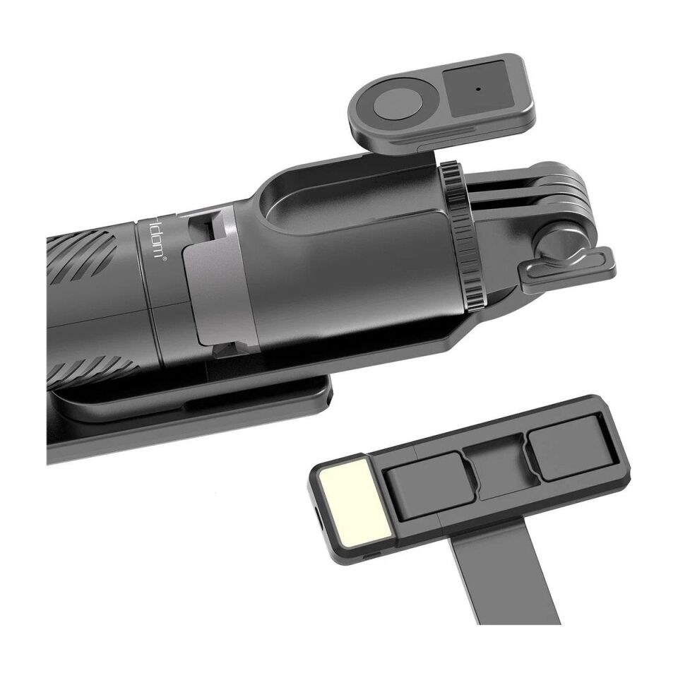 Earldom ZP26 Bluetooth 4.0 Kontrollü 4.7-6.5 inç Cihazlar İçin Uyumlu Selfie Çubuğu - Siyah