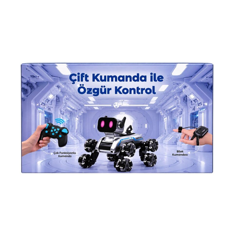 TYSD09-001 DOGTOYS(Çift Kumandalı Çok Yönlü Robot Köpek)